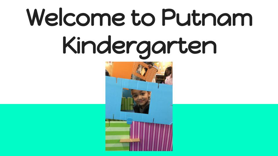 Kindergarten Presentation