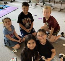 2nd grade kids in music
